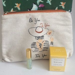 Anthropologie Candle & Beauty Bag
